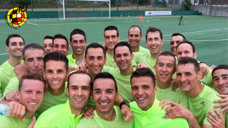 «Selfie» de los colegiados de la 1ª División de la temporada 2019-2020.