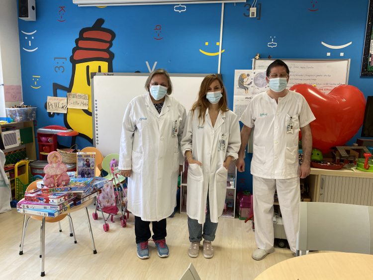 Entrevista a Jesús, Alicia y Ester, profesores del aula hospitalaria del hospital Infantil Miguel Servet de Zaragoza.